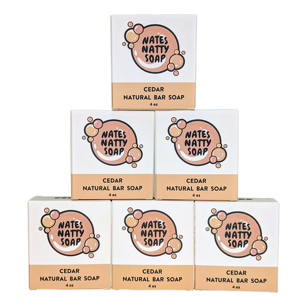 Cedar Bar Soap 6-Pack