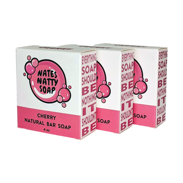 Cherry Bar Soap 3-Pack