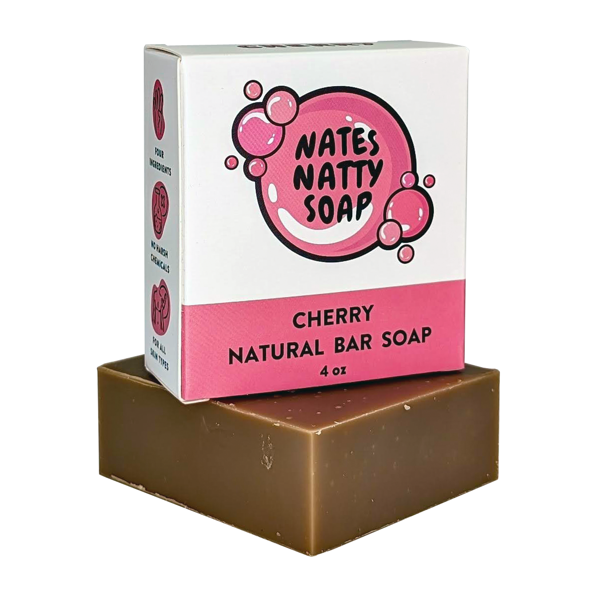 Cherry Bar Soap, 4oz.