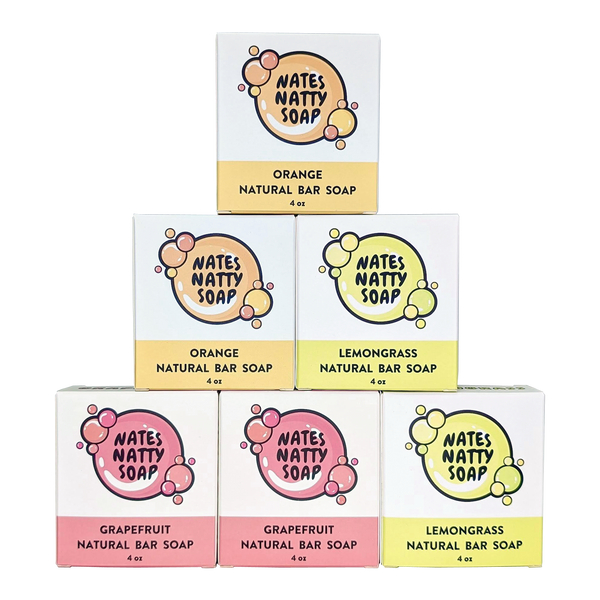 Citrus Bar Soap Variety Pack (6-Pack)