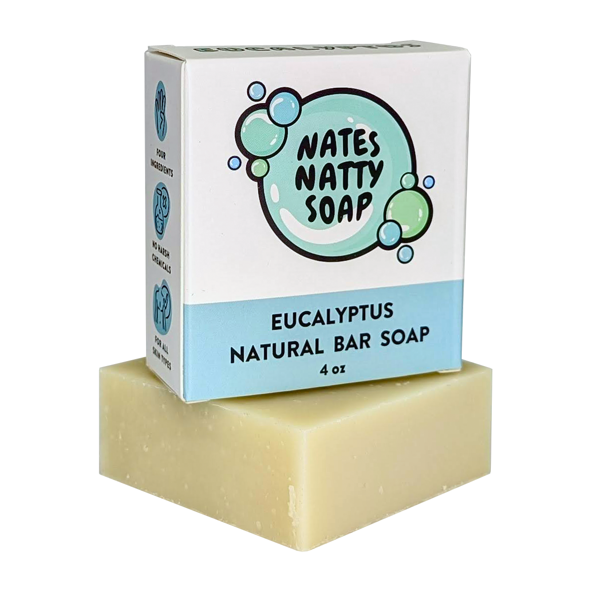 Eucalyptus Bar Soap, 4oz.