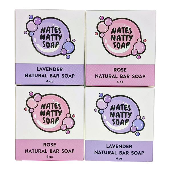 Floral Bar Soap Variety Pack (4-Pack)