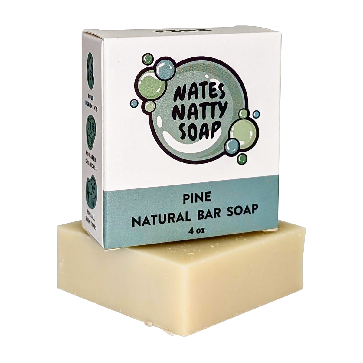 Pine Bar Soap, 4oz.