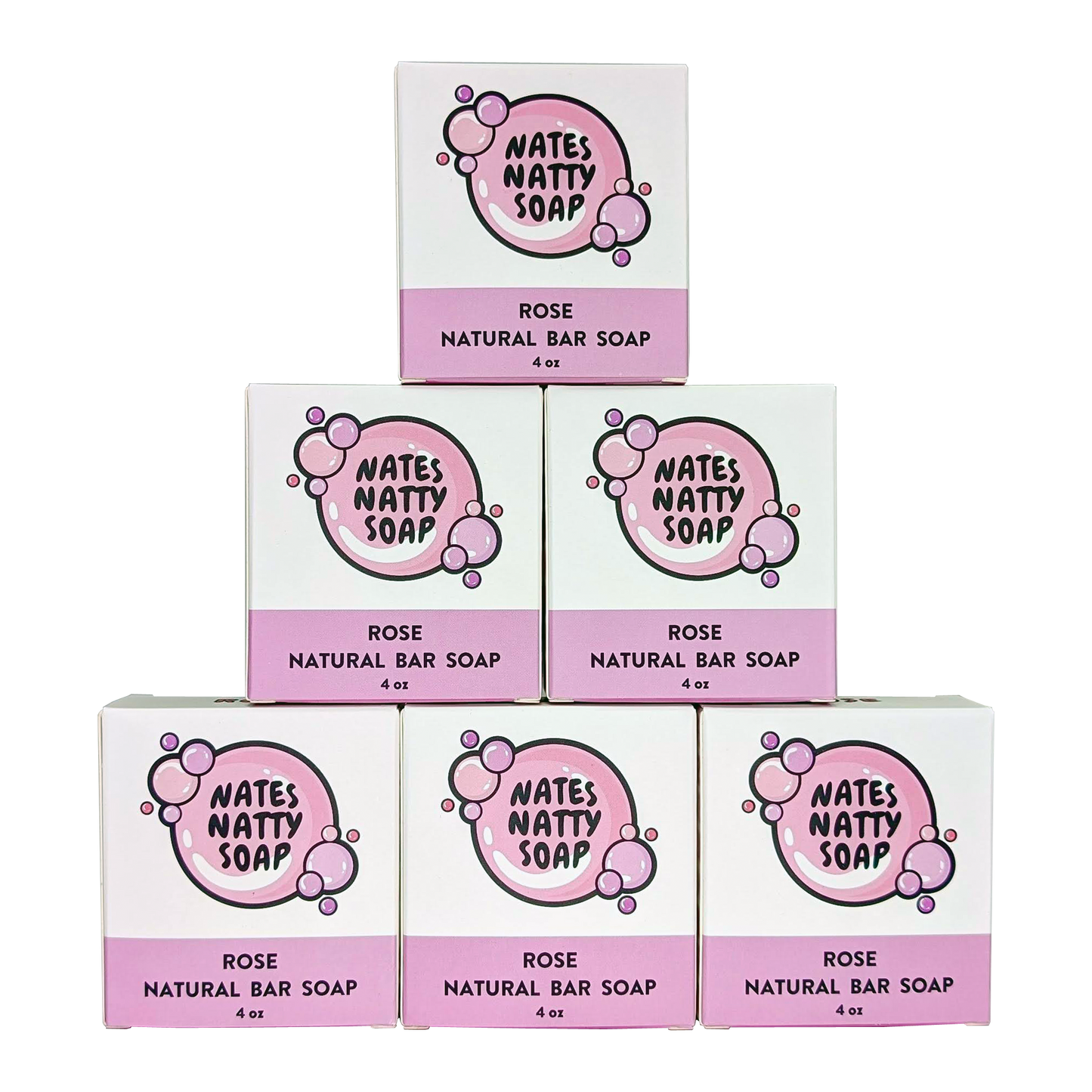 Rose Bar Soap, 4oz.