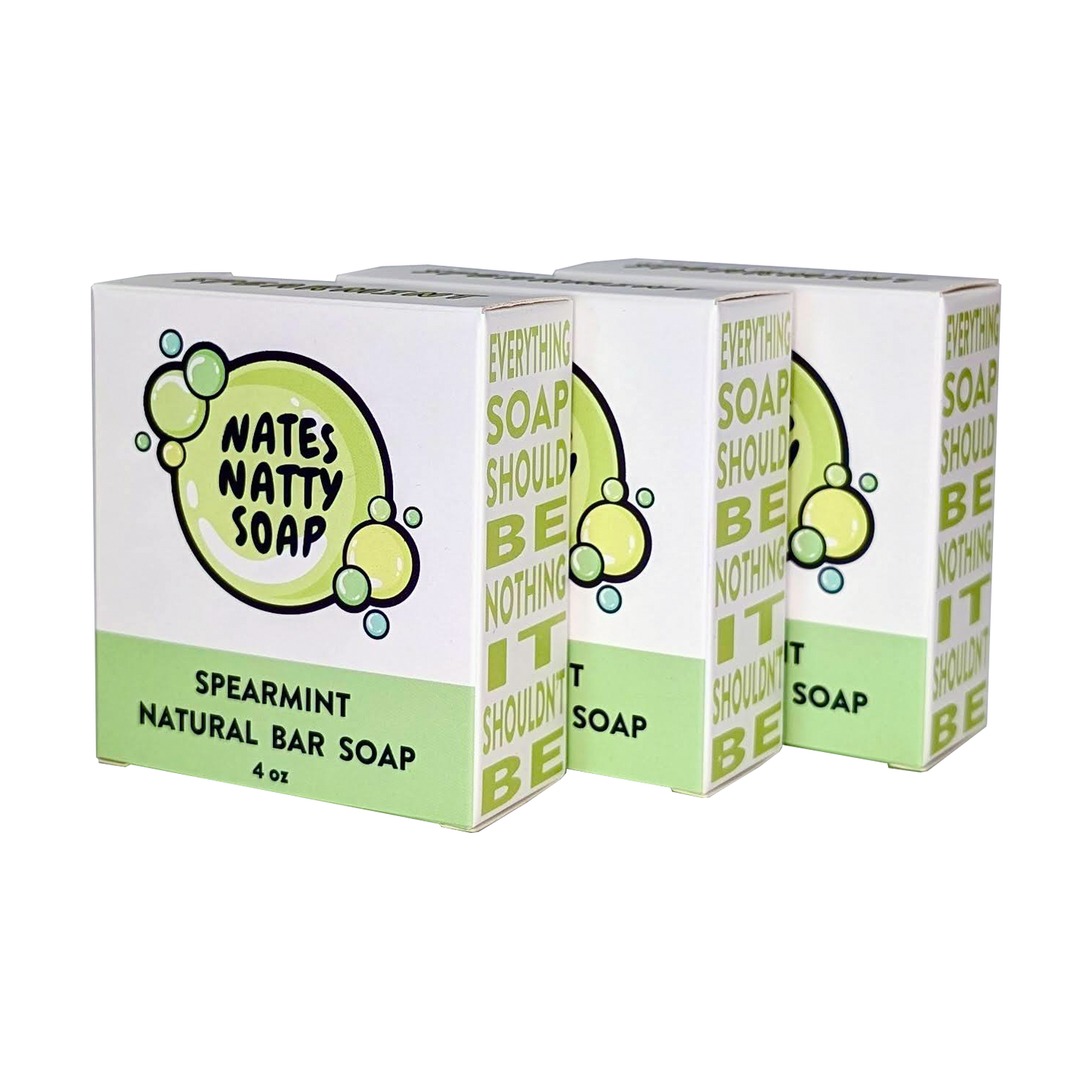 Spearmint Bar Soap, 4oz.