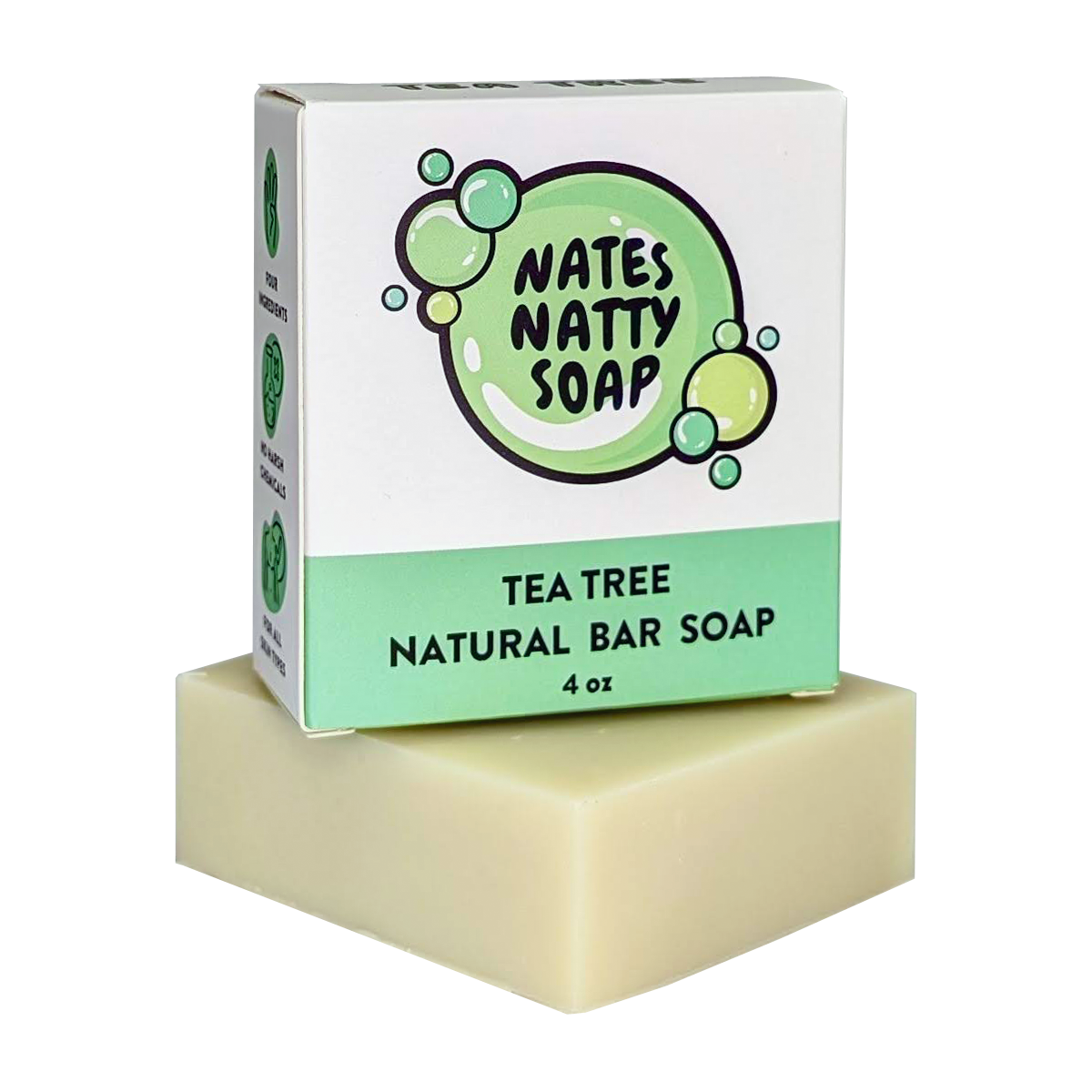 Tea Tree Bar Soap, 4oz.