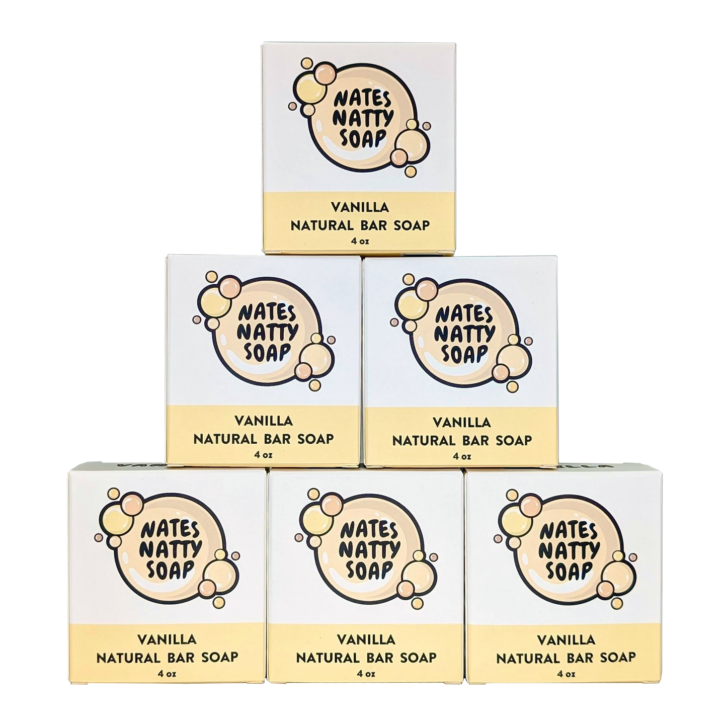 Vanilla Bar Soap, 4oz.