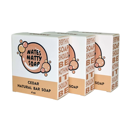Cedar Bar Soap 3-Pack