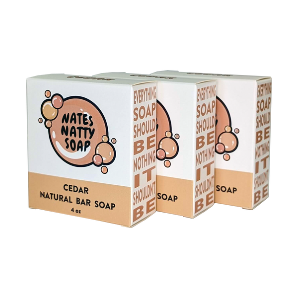 Cedar Bar Soap 3-Pack