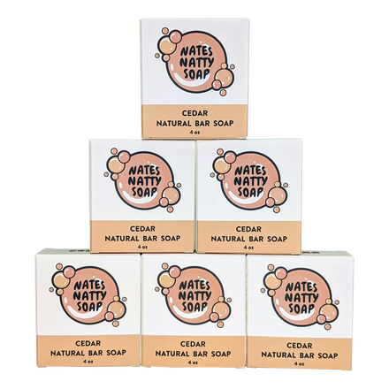 Cedar Bar Soap 6-Pack