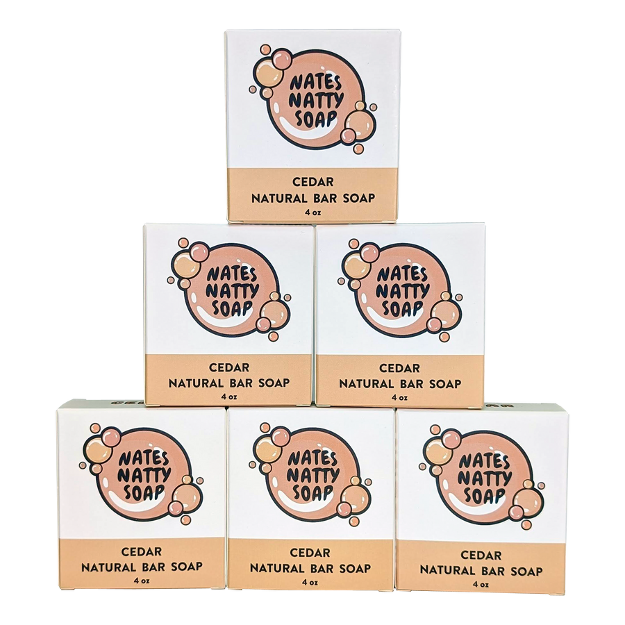 Cedar Bar Soap 6-Pack
