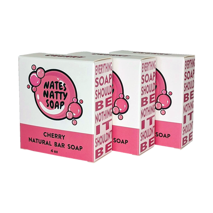 Cherry Bar Soap 3-Pack