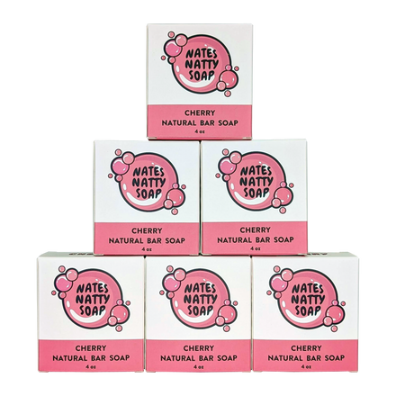 Cherry Bar Soap 6-Pack