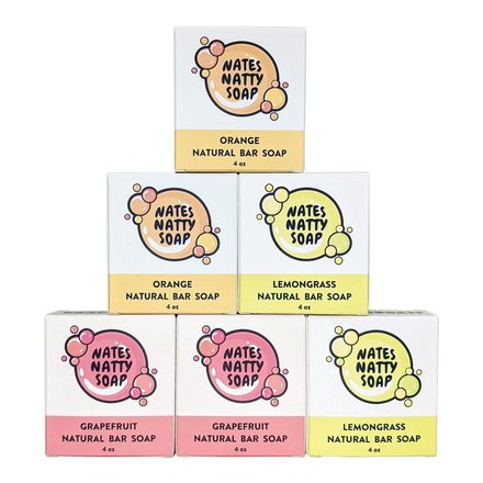 Citrus Bar Soap Variety Pack (6-Pack)