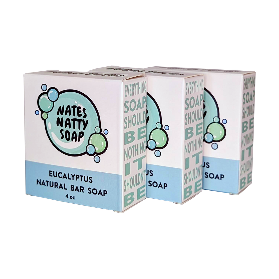 Eucalyptus Bar Soap 3-Pack