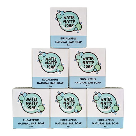 Eucalyptus Bar Soap 6-Pack