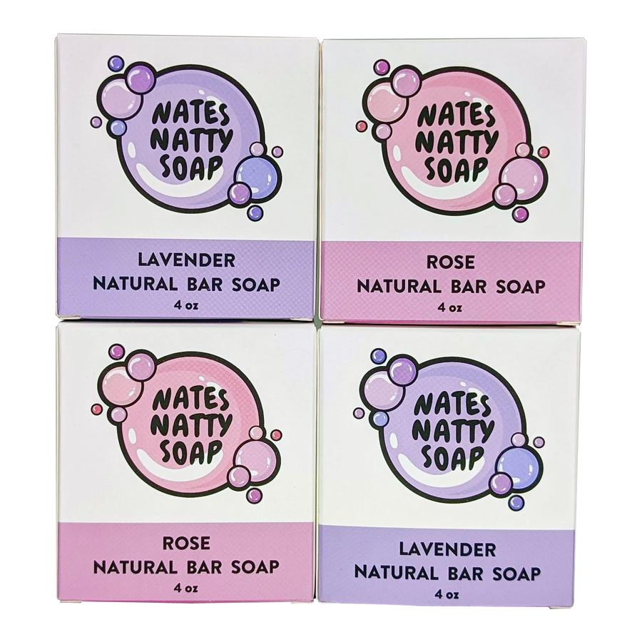 Floral Bar Soap Variety Pack (4-Pack)