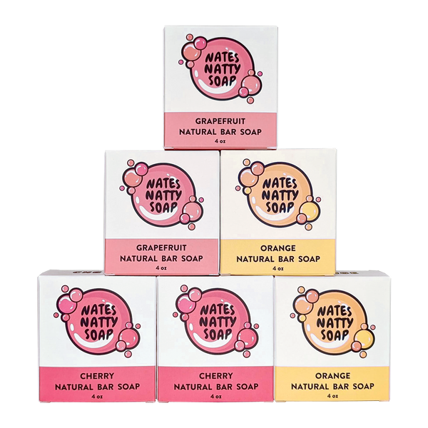 Fruit Bar Soap Variety Pack (6-Pack)