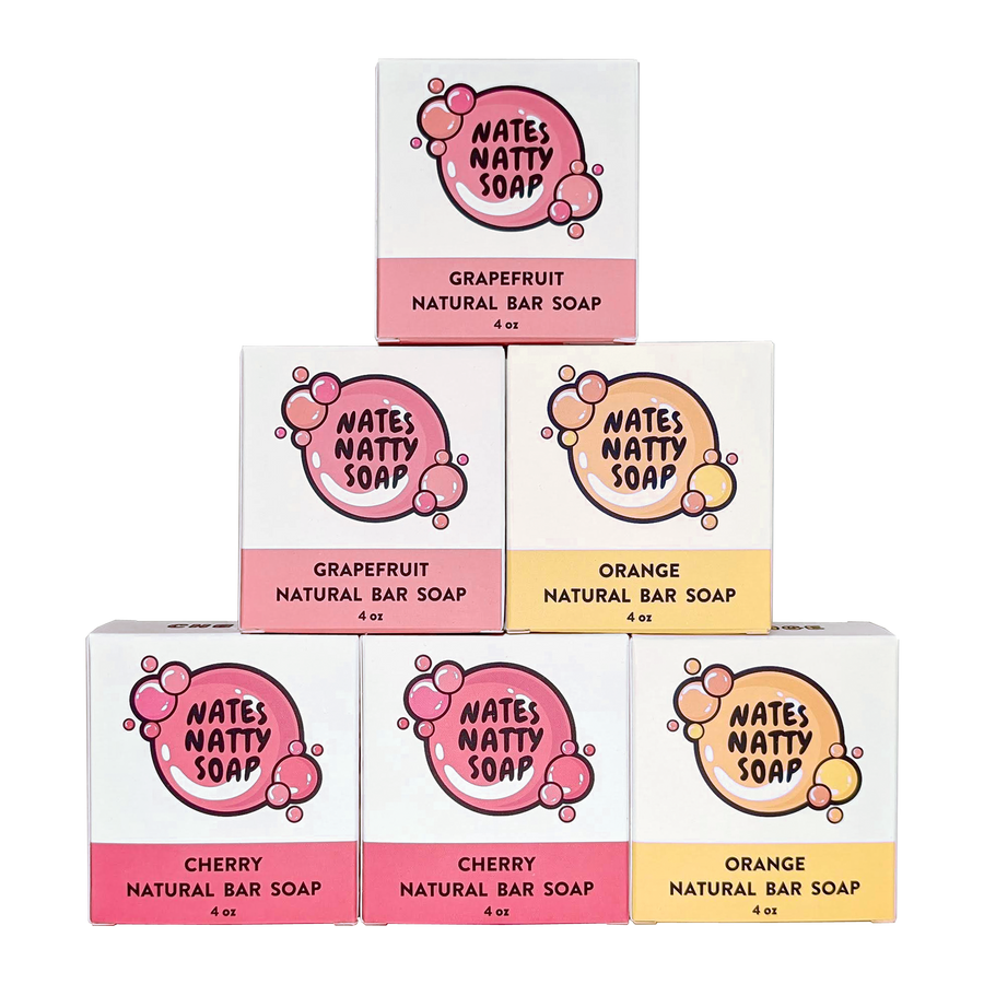 Fruit Bar Soap Variety Pack (6-Pack)