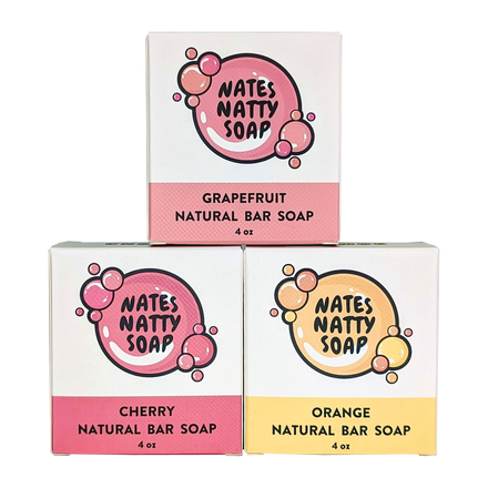 Fruit Bar Soap Variety Pack (3-Pack)