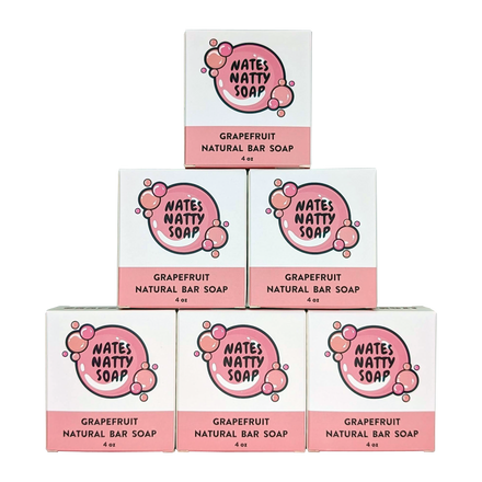 Grapefruit Bar Soap 6-Pack