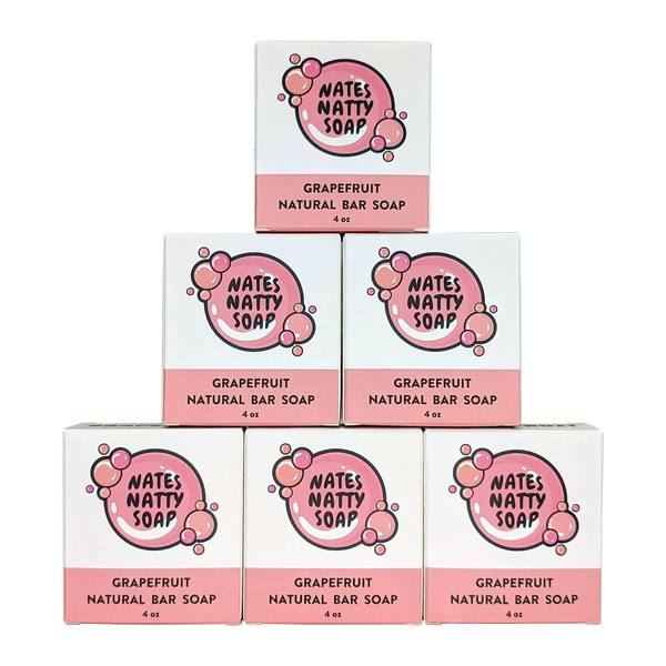 Grapefruit Bar Soap 6-Pack