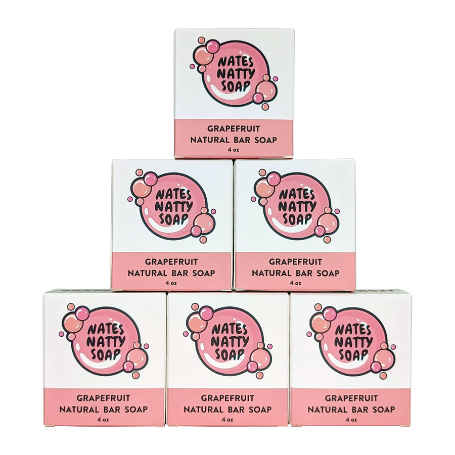 Grapefruit Bar Soap 6-Pack