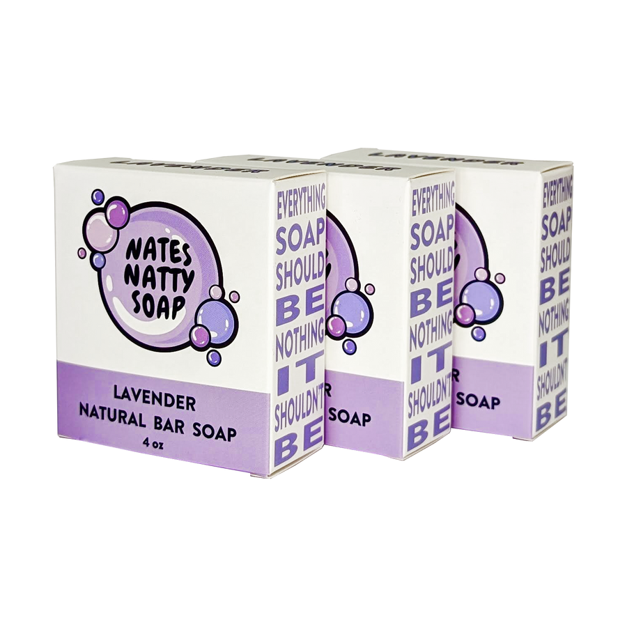 Lavender Bar Soap 3-Pack
