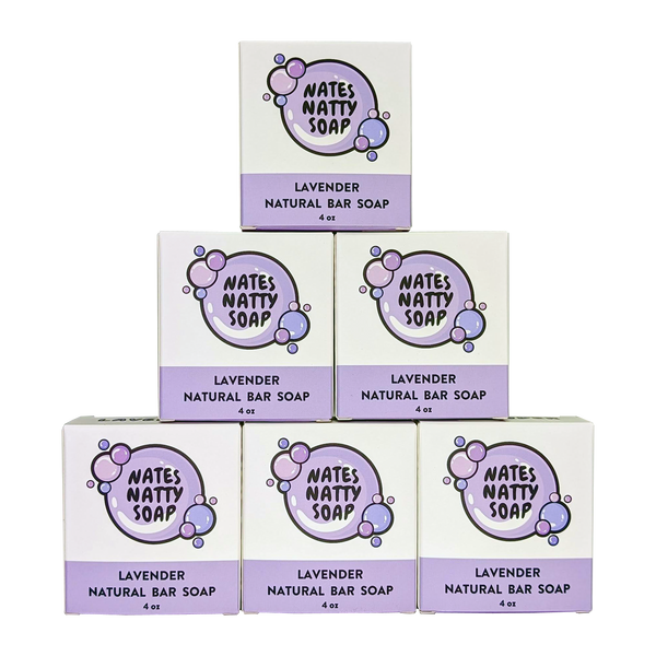 Lavender Bar Soap 6-Pack