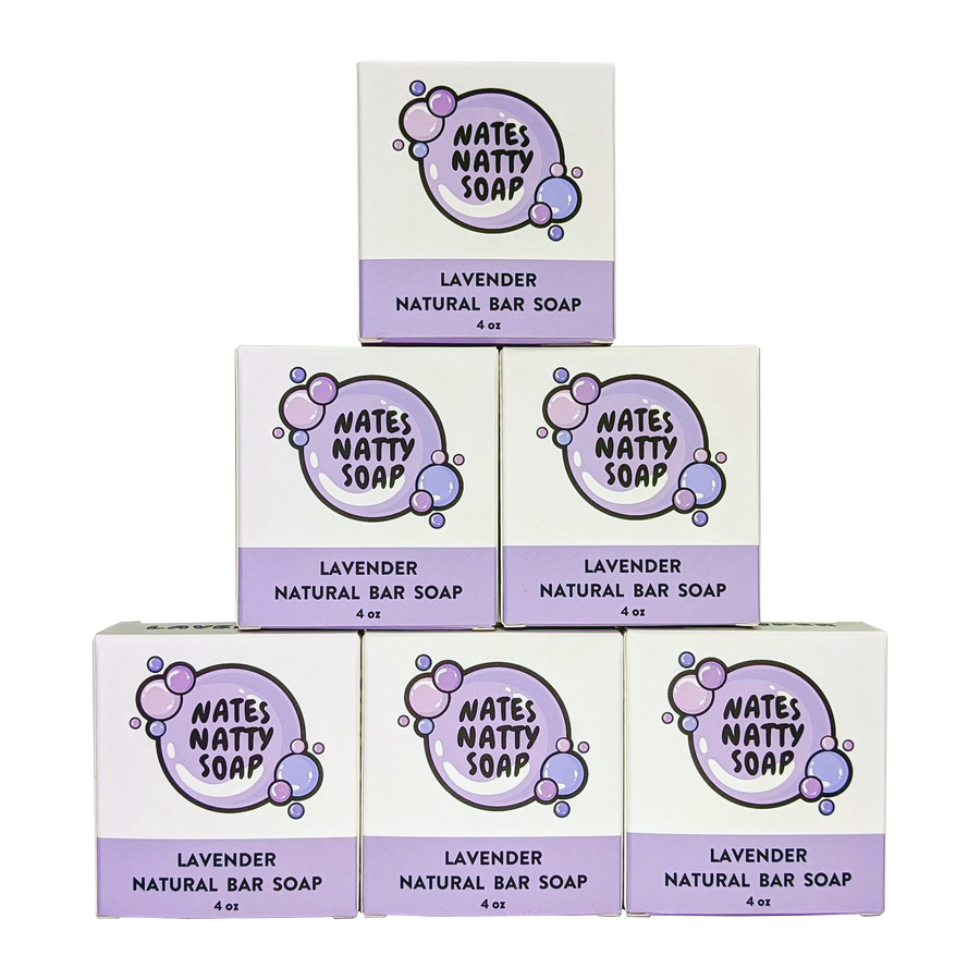 Lavender Bar Soap 6-Pack