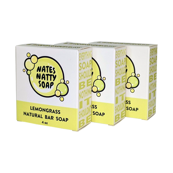 Lemongrass Bar Soap 3-Pack