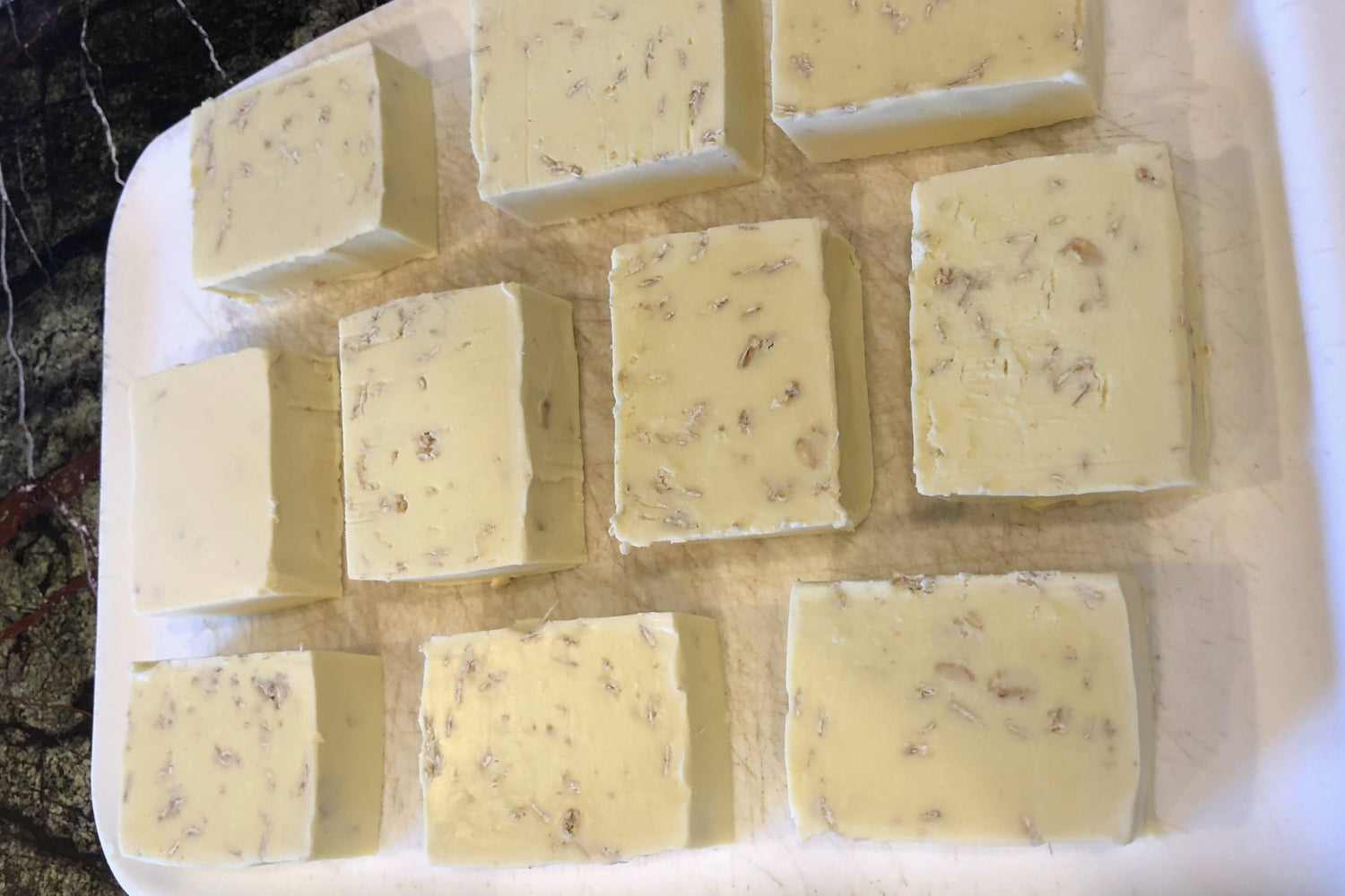 First Eucalyptus Natural Soap Batch