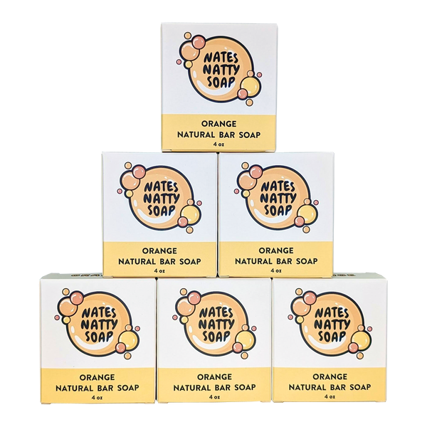 Orange Bar Soap 6-Pack