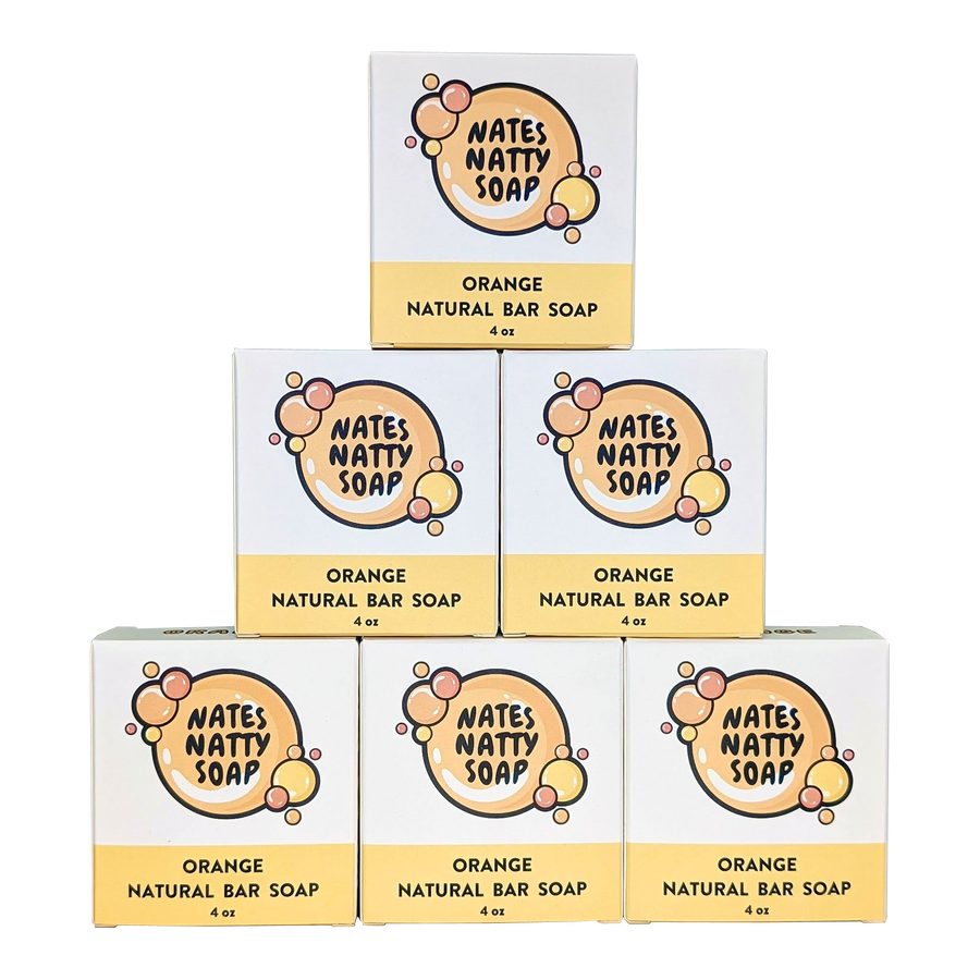 Orange Bar Soap 6-Pack