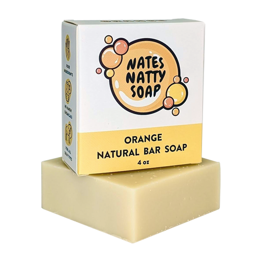 Orange Bar Soap, 4oz.