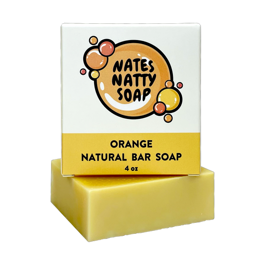 Orange Bar Soap, 4oz.