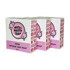 Rose Bar Soap 3-Pack