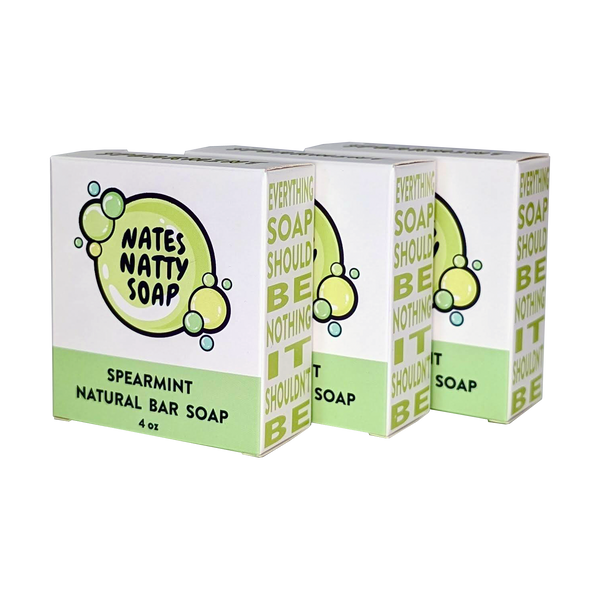 Spearmint Bar Soap 3-Pack