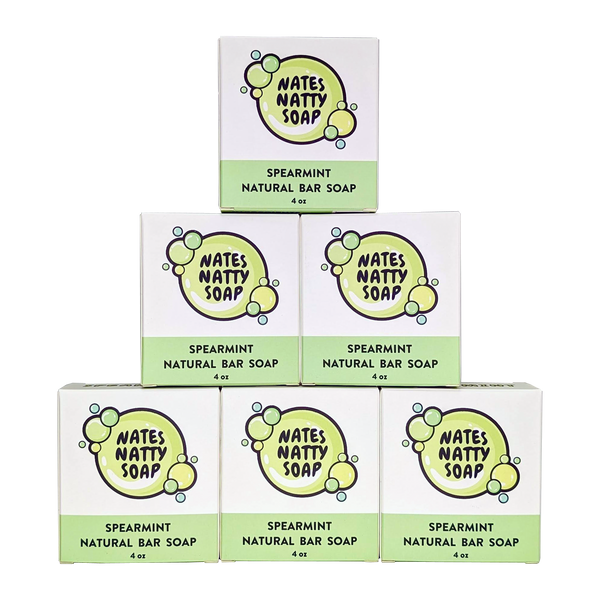 Spearmint Bar Soap 6-Pack