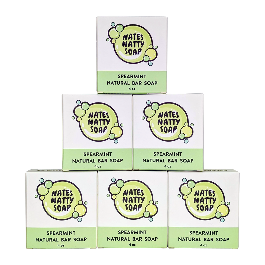 Spearmint Bar Soap 6-Pack