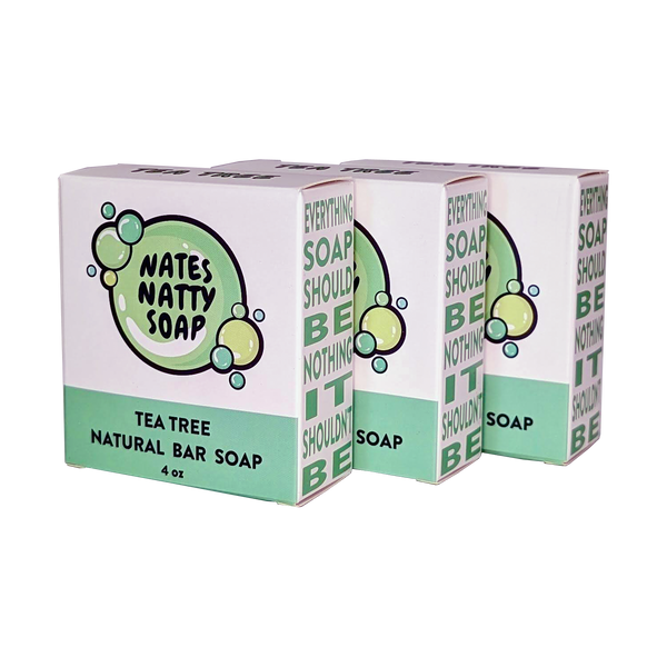 Tea Tree Bar Soap 3-Pack